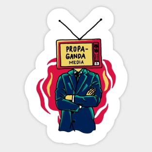 Propaganda Media Sticker